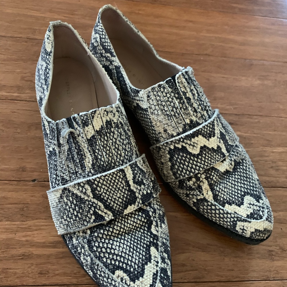 Loeffler Randall Python Rosa Loafers - image 4